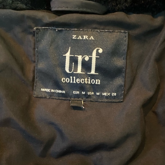 ZARA Black Puffer Jacket - Picture 4 of 4